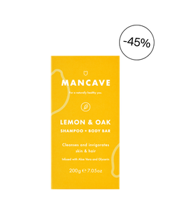 Lemon & Oak Shampoo + Body Bar