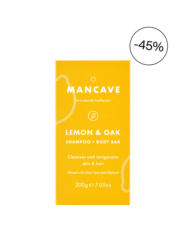 Lemon & Oak Shampoo + Body Bar