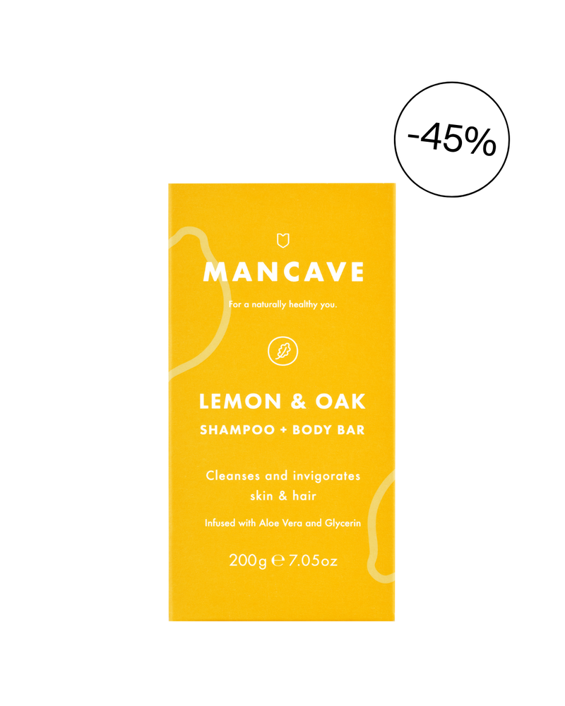 Lemon & Oak Shampoo + Body Bar