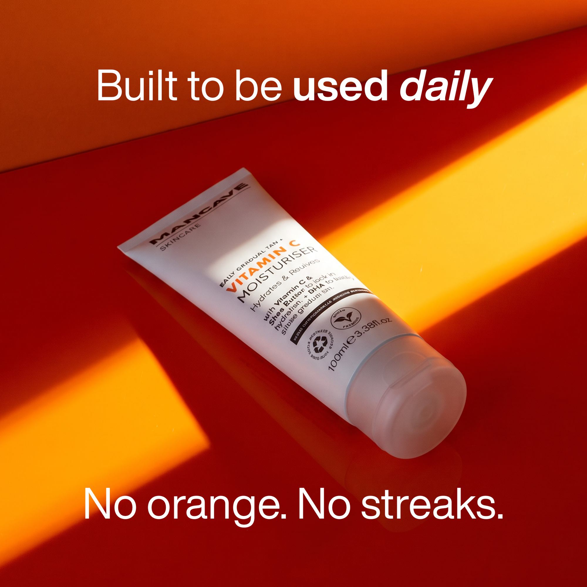 Feuchtigkeitscreme mit Vitamin C für eine schrittweise Bräunung