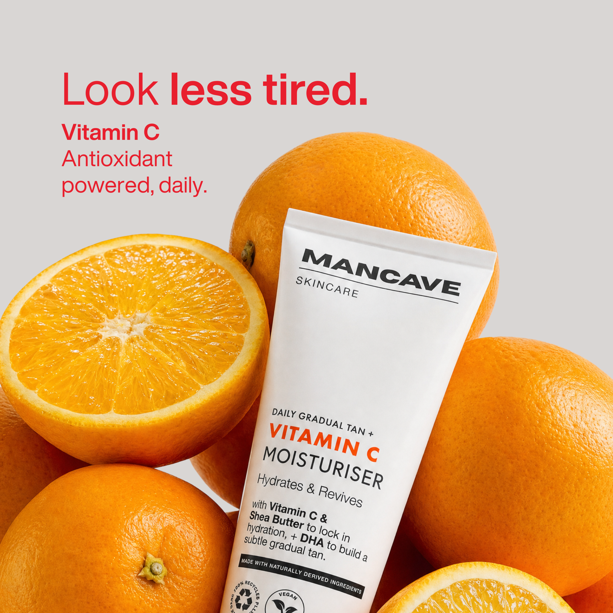 Feuchtigkeitscreme mit Vitamin C für eine schrittweise Bräunung
