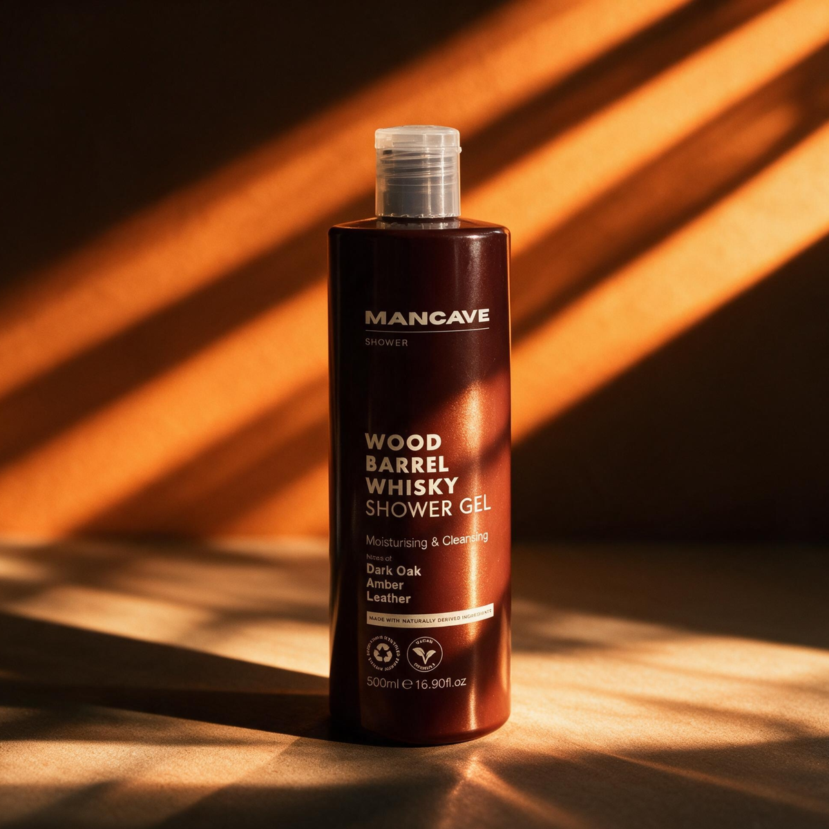 Wood Barrel Whisky Shower Gel 500ml