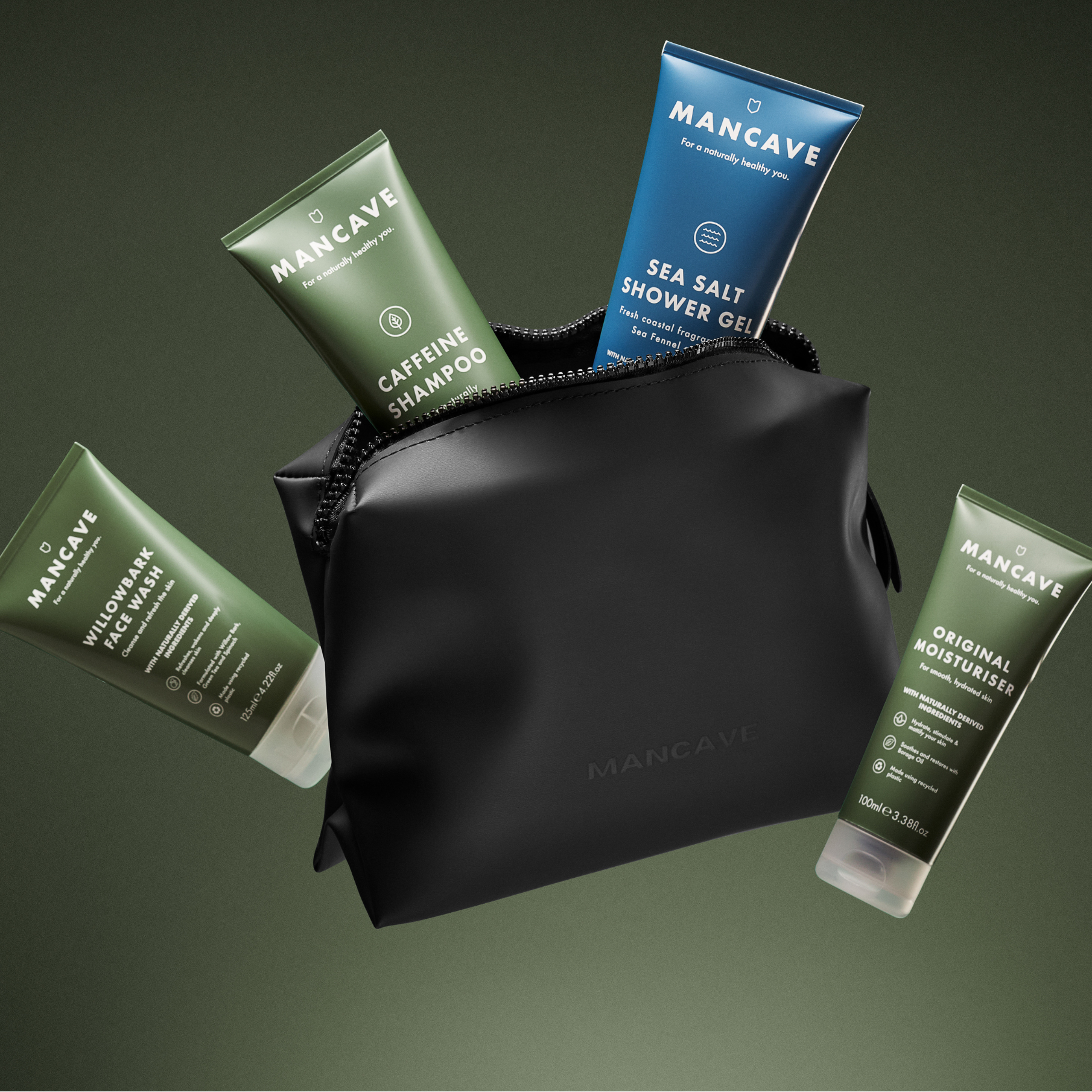 Complete Routine Wash Bag – ManCave