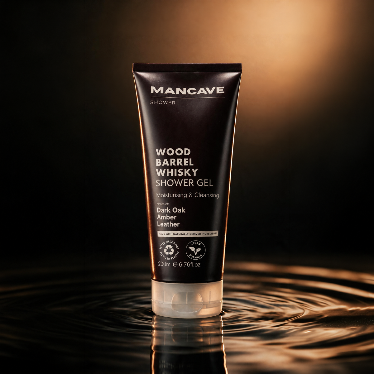 Wood Barrel Whisky Shower Gel 200ml
